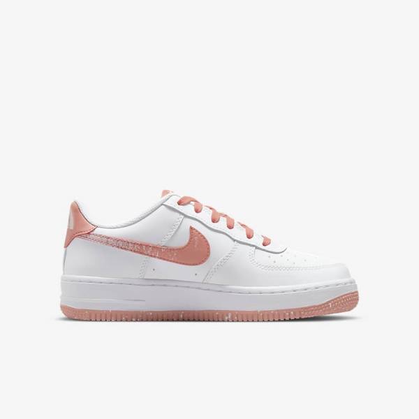 Kids' Nike Air Force 1 LV8 Older Sneakers White / Light | NK172REB