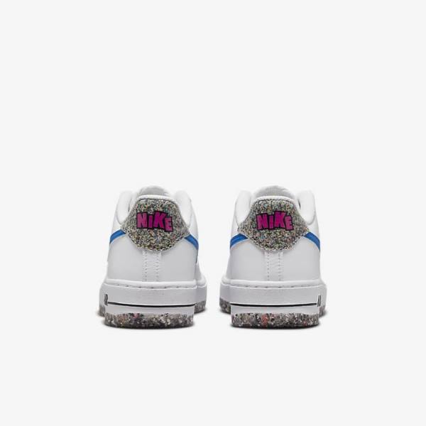 Kids' Nike Air Force 1 LV8 Older Sneakers White / Mint / Pink / Light Blue | NK549XQG