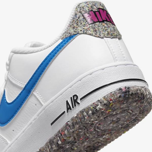 Kids' Nike Air Force 1 LV8 Older Sneakers White / Mint / Pink / Light Blue | NK549XQG