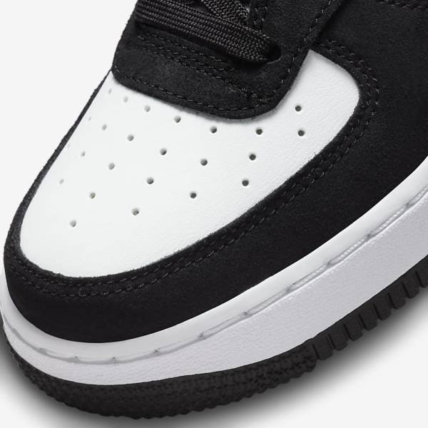 Kids' Nike Air Force 1 LV8 Older Sneakers Black / White / Dark | NK581HCI