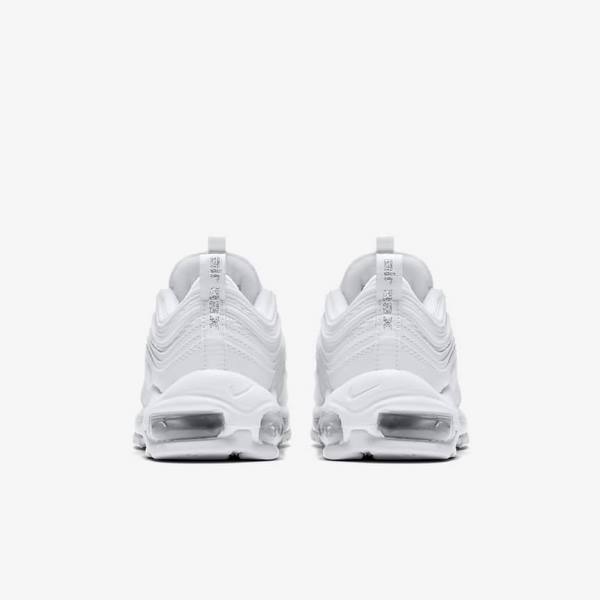 Kids' Nike Air Max 97 Older Sneakers White / Metal Silver / White | NK024VMC