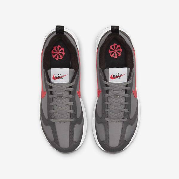 Kids' Nike Air Max Dawn Older Sneakers Blue Grey / Black / Red | NK297GVR