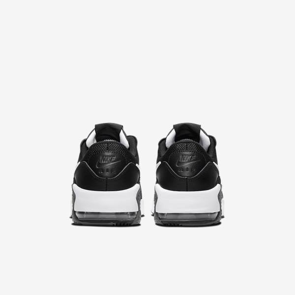 Kids' Nike Air Max Excee Older Sneakers Black / Dark Grey / White | NK723MSF