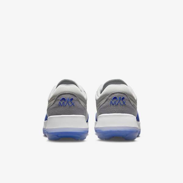 Kids' Nike Air Max Motif Older Sneakers Royal / Grey / Black | NK358QRJ