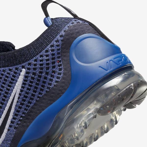 Kids' Nike Air VaporMax 2021 FK Older Sneakers Royal / White / Dark Grey / Black | NK508KDL