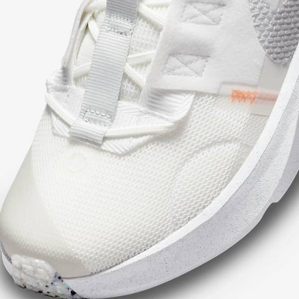 Kids' Nike Crater Impact Older Sneakers White | NK025MLW