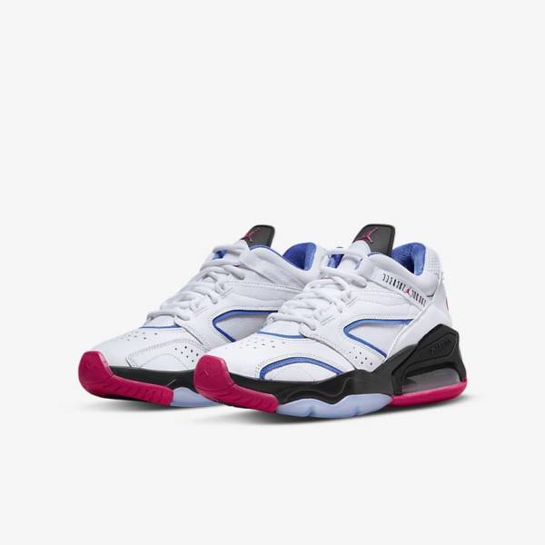 Kids' Nike Jordan Point Lane Older Sneakers White / Blue / Black / Pink | NK197ISX