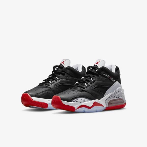 Kids' Nike Jordan Point Lane Older Sneakers Black / Grey / White / Red | NK690QUN