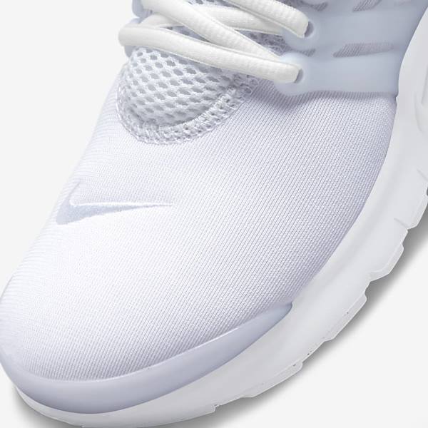 Kids' Nike Presto Older Sneakers White / Platinum / White | NK185RVJ