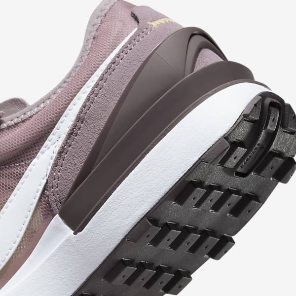 Kids' Nike Waffle One Older Sneakers Pink / Light Purple / White | NK257DGF