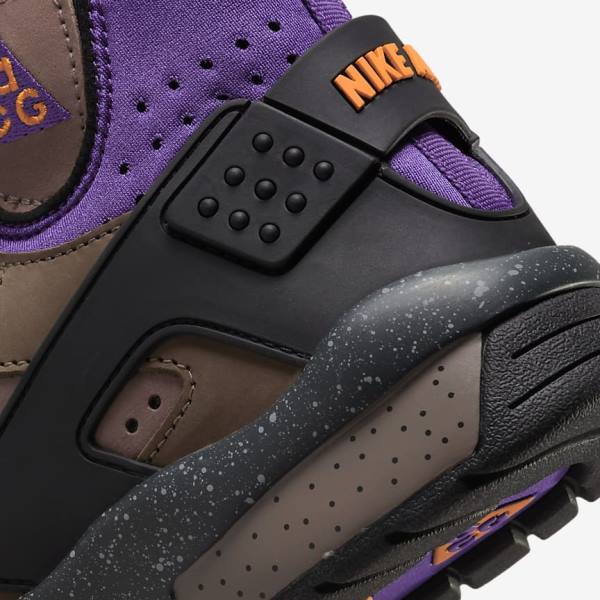 Men's Nike ACG Air Mowabb Sneakers Brown / Purple / Light | NK923TFL