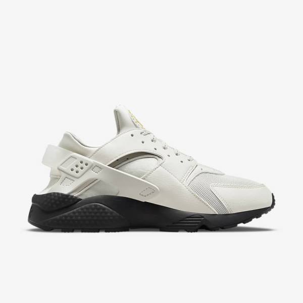 Men's Nike Air Huarache Sneakers Light Beige / Black / Silver / Gold | NK516JAE