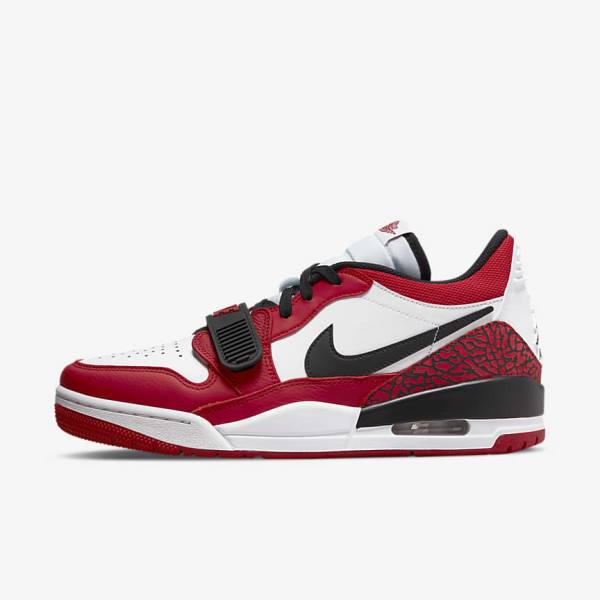 Men\'s Nike Air Jordan Legacy 312 Low Sneakers White / Red / Black | NK213JDS