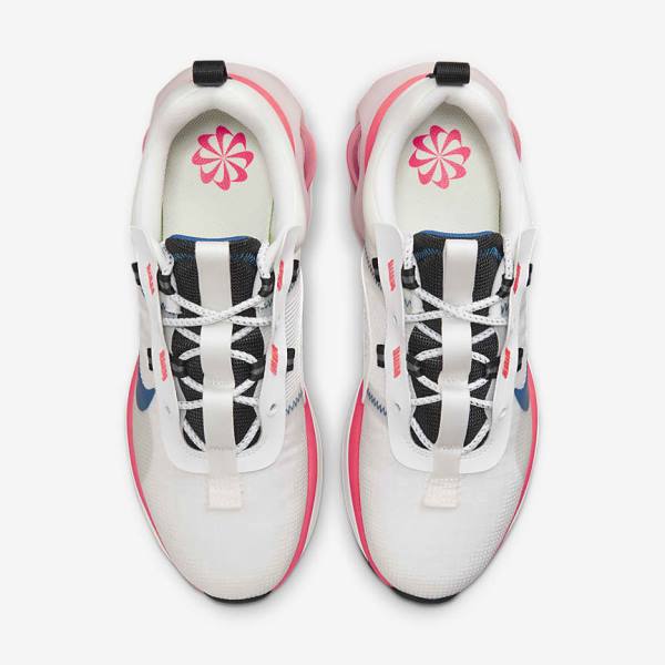 Men's Nike Air Max 2021 Sneakers White / Red / Black / Blue | NK973DWO