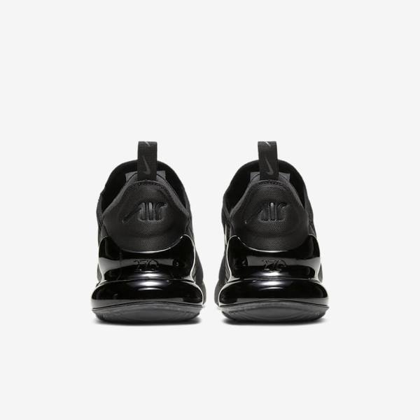 Men's Nike Air Max 270 Sneakers Black | NK495UNM