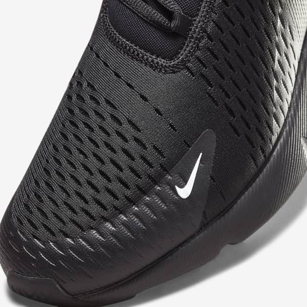 Men's Nike Air Max 270 Sneakers Black / Silver / White | NK785KWE