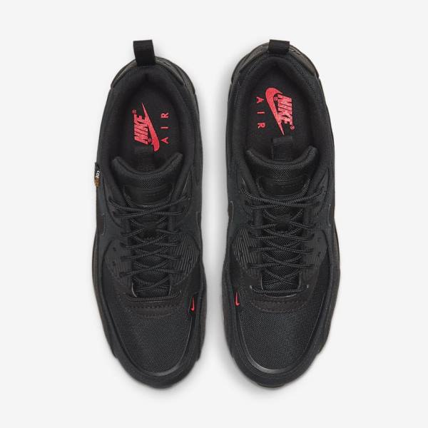 Men's Nike Air Max 90 Surplus Sneakers Black | NK093JBZ