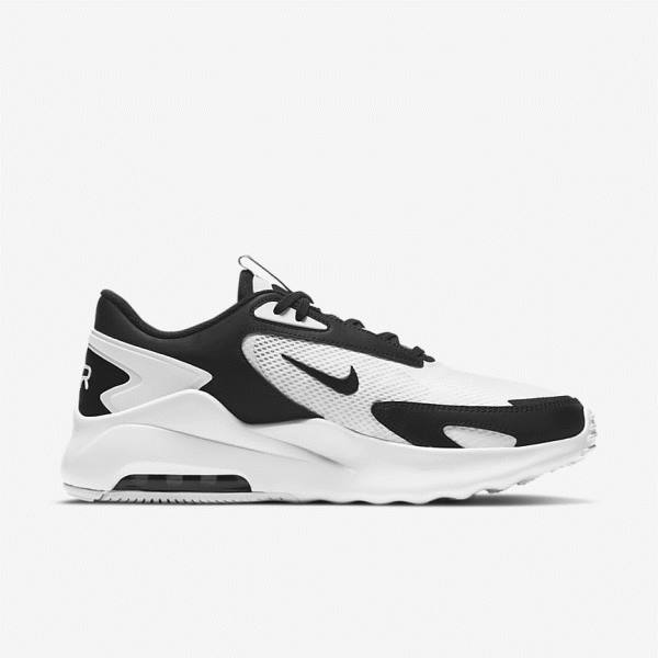 Men's Nike Air Max Bolt Sneakers White / Black | NK629HBP