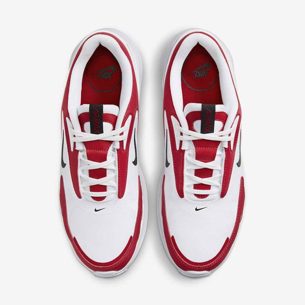 Men's Nike Air Max Bolt Sneakers White / Red / Black | NK907TQU