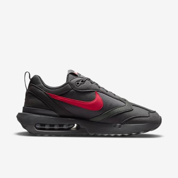 Men's Nike Air Max Dawn Sneakers Black / White / Red | NK380LGK