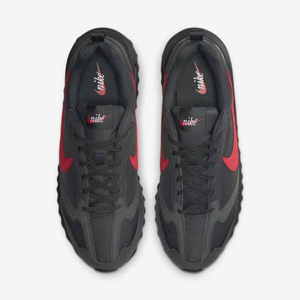 Men's Nike Air Max Dawn Sneakers Black / White / Red | NK380LGK