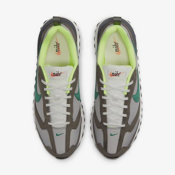 Men's Nike Air Max Dawn Sneakers Olive Grey | NK063NIT