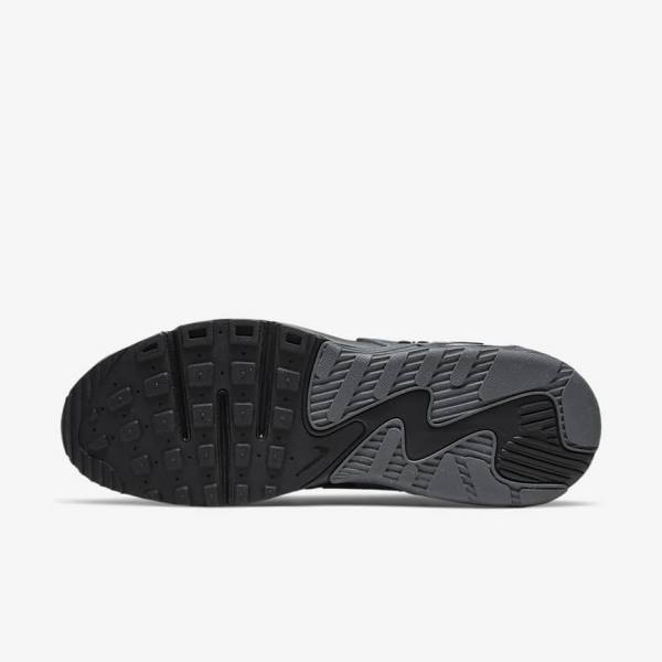 Men's Nike Air Max Excee Sneakers Black / Dark Grey | NK961VFM