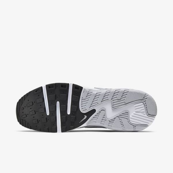 Men's Nike Air Max Excee Sneakers White / Platinum / Black | NK514QBF