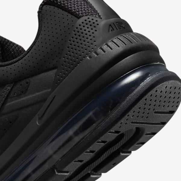 Men's Nike Air Max Genome Sneakers Black / Dark Grey | NK857SVF