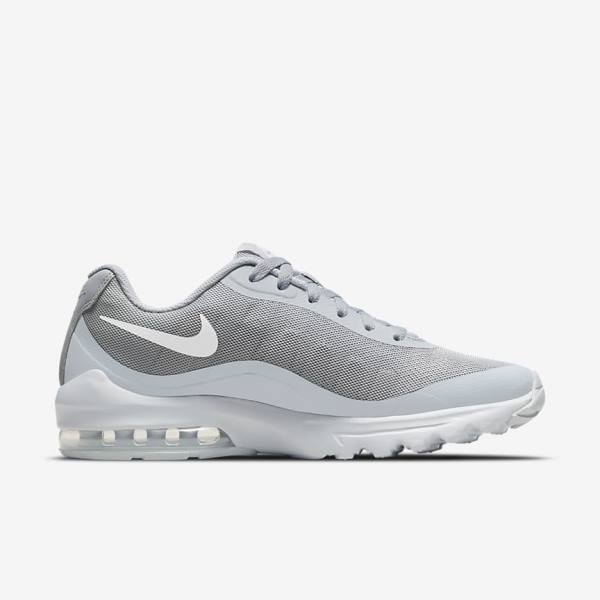 Men's Nike Air Max Invigor Sneakers Grey / White | NK604VAR