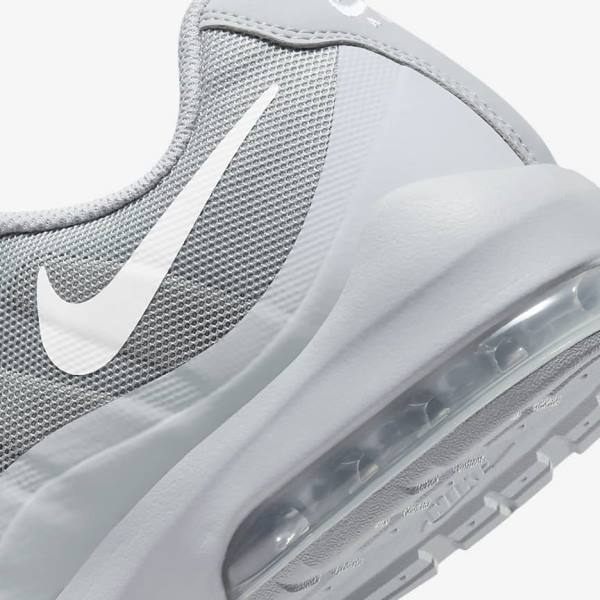 Men's Nike Air Max Invigor Sneakers Grey / White | NK604VAR