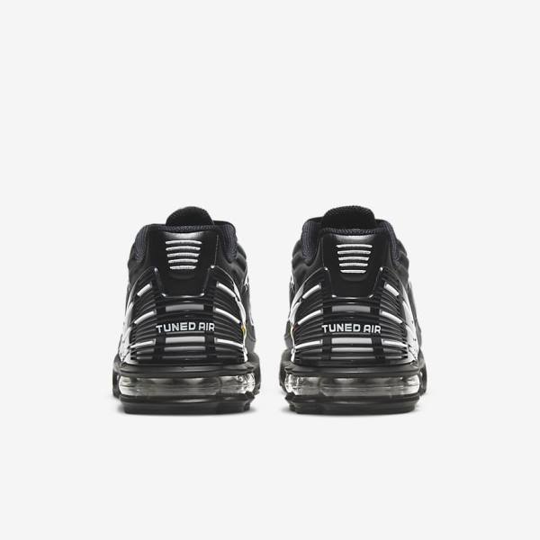 Men's Nike Air Max Plus III Sneakers Black / White | NK352BRL