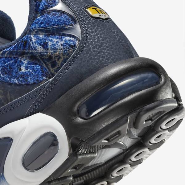 Men's Nike Air Max Plus Sneakers Navy / White / Black / Navy | NK179OGX