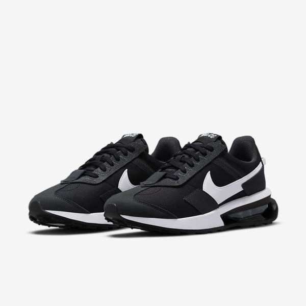 Men's Nike Air Max Pre-Day Sneakers Black / Dark Grey / White | NK097EIU