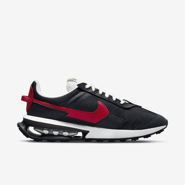 Men's Nike Air Max Pre-Day Sneakers Black / White / Red | NK547XTC