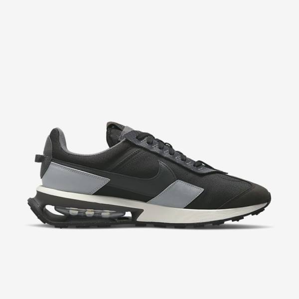 Men's Nike Air Max Pre-Day Sneakers Black / Grey / Dark Grey | NK708CKV