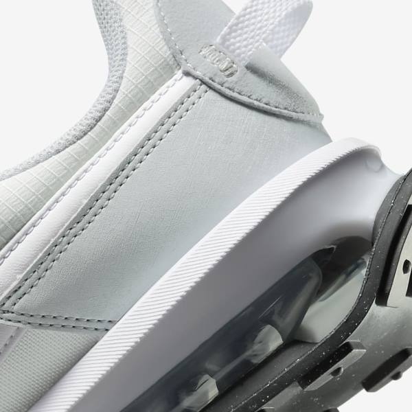 Men's Nike Air Max Pre-Day Sneakers White / Platinum / Grey / White | NK568CNQ