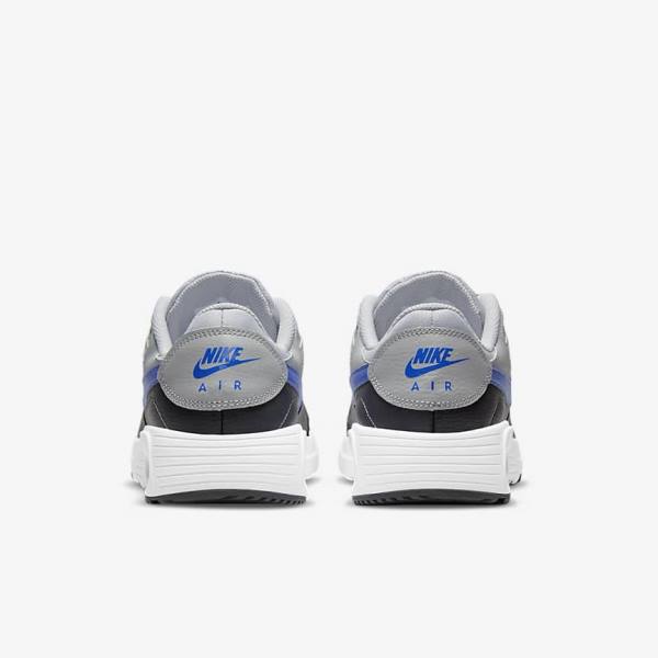 Men's Nike Air Max SC Sneakers Light Grey / Dark Grey / White / Royal | NK381MGB