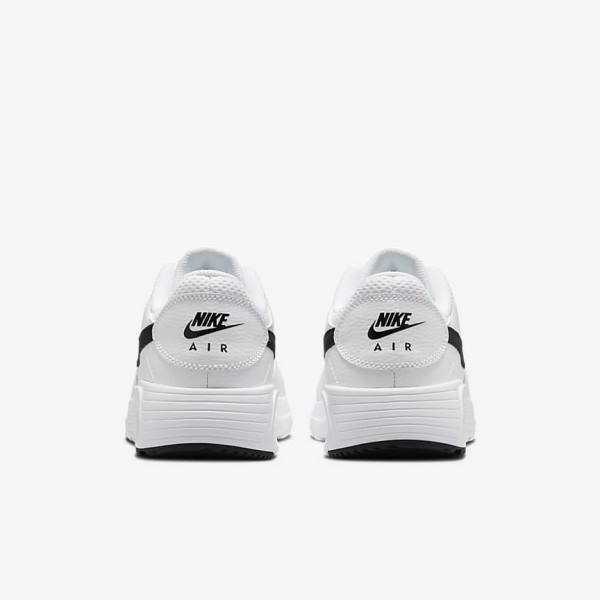 Men's Nike Air Max SC Sneakers White / Black | NK015IRY