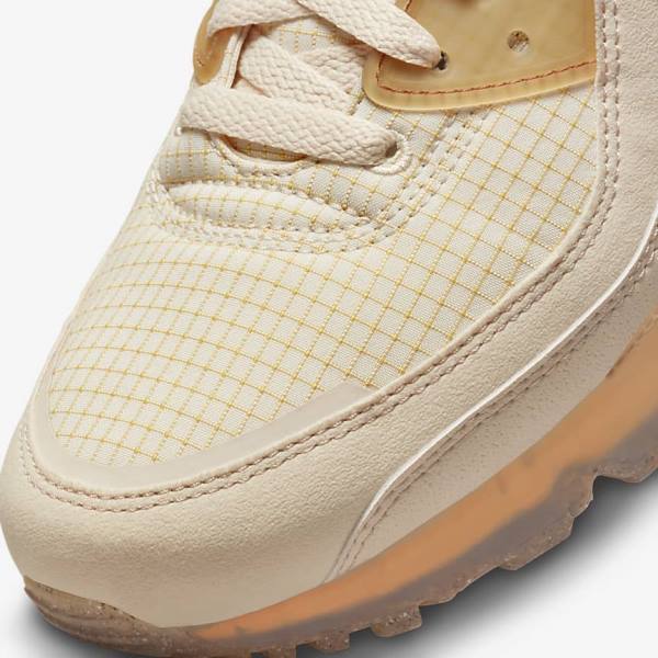 Men's Nike Air Max Terrascape 90 Sneakers White / Orange / Pink / Yellow | NK132WLG