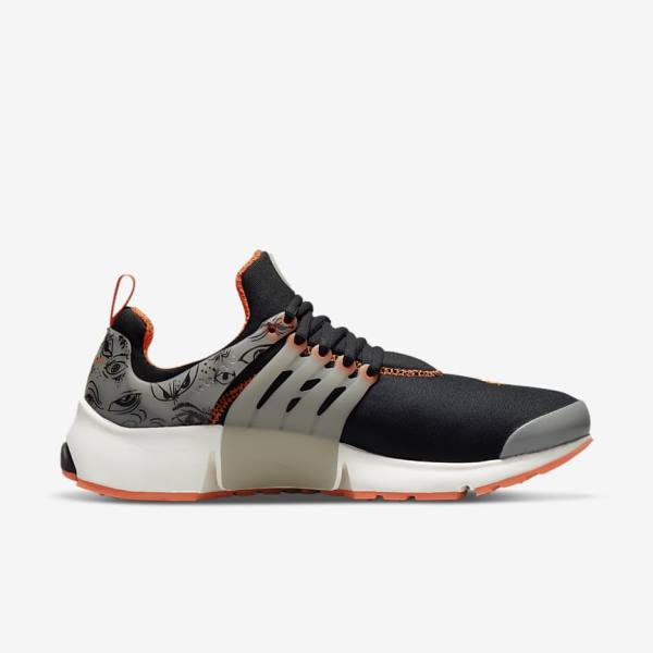 Men's Nike Air Presto Premium Sneakers Black | NK207EUB