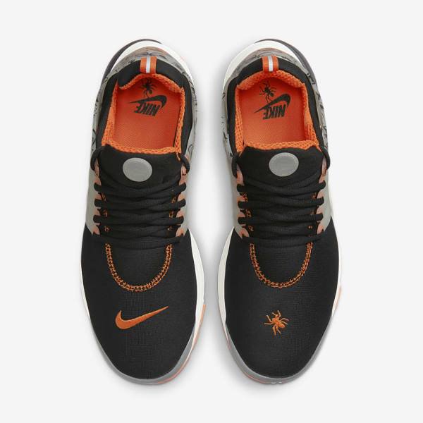 Men's Nike Air Presto Premium Sneakers Black | NK207EUB