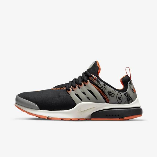 Men\'s Nike Air Presto Premium Sneakers Black | NK207EUB