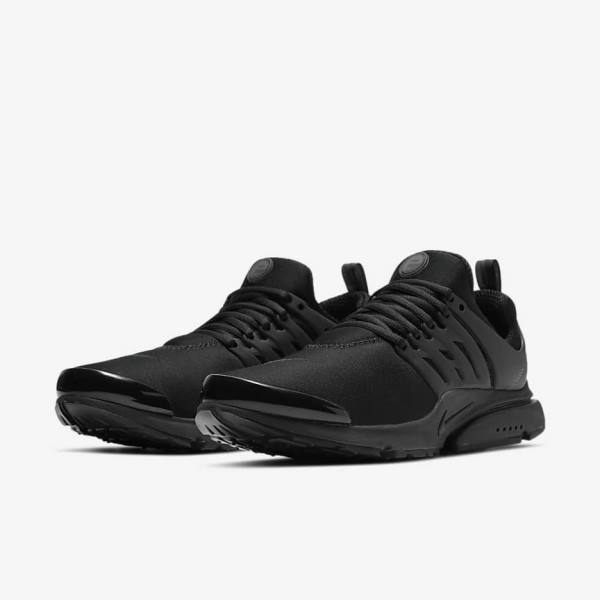 Men's Nike Air Presto Sneakers Black | NK901UVE