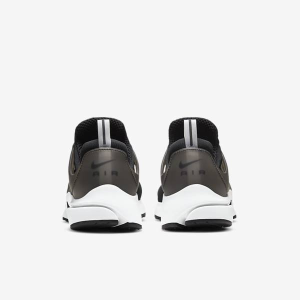 Men's Nike Air Presto Sneakers Black / White | NK419AFM