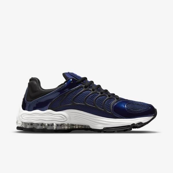 Men's Nike Air Tuned Max Sneakers Blue / White / Black | NK906RWQ