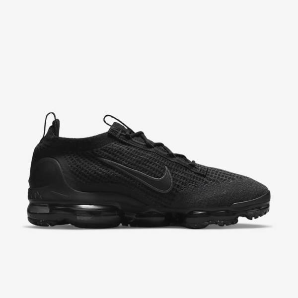 Men's Nike Air VaporMax 2021 FK Sneakers Black / Dark Grey | NK893BTC