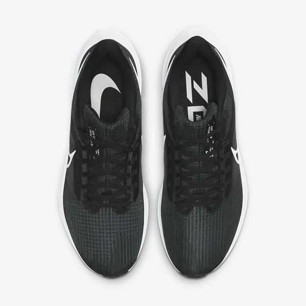 Men's Nike Air Zoom Pegasus 39 Road Running Shoes Black / Dark Grey / White | NK523AKJ