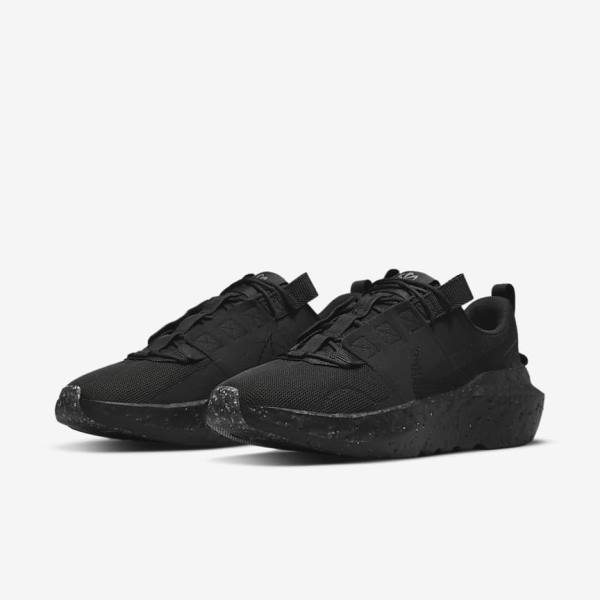 Men's Nike Crater Impact Sneakers Black | NK017EYO