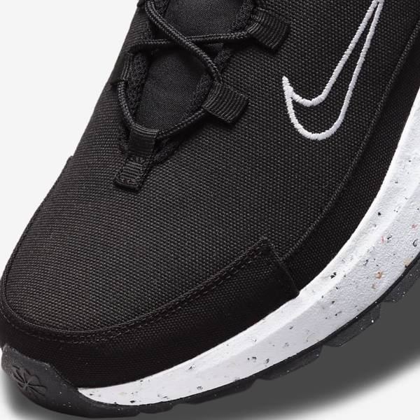 Men's Nike Crater Remixa Sneakers Black / Dark Grey / White | NK460SNC